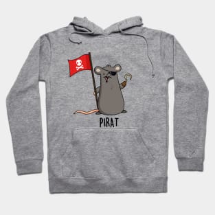 Pirat Funny Rat Pun Hoodie